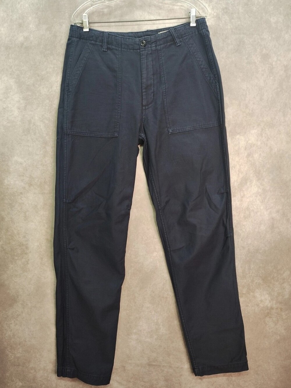 Outerknown Mens Field Pants 32 X 32 Navy Blue
